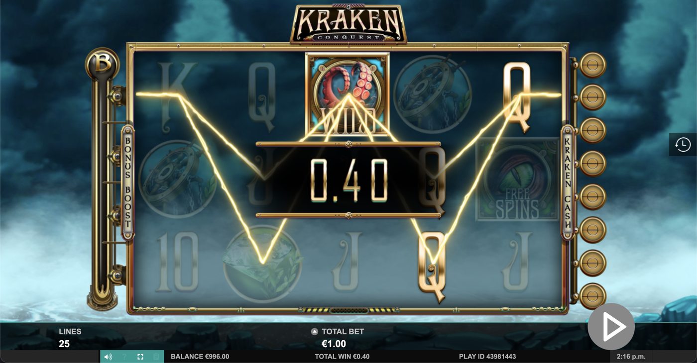 Kraken Conquest: image of winning