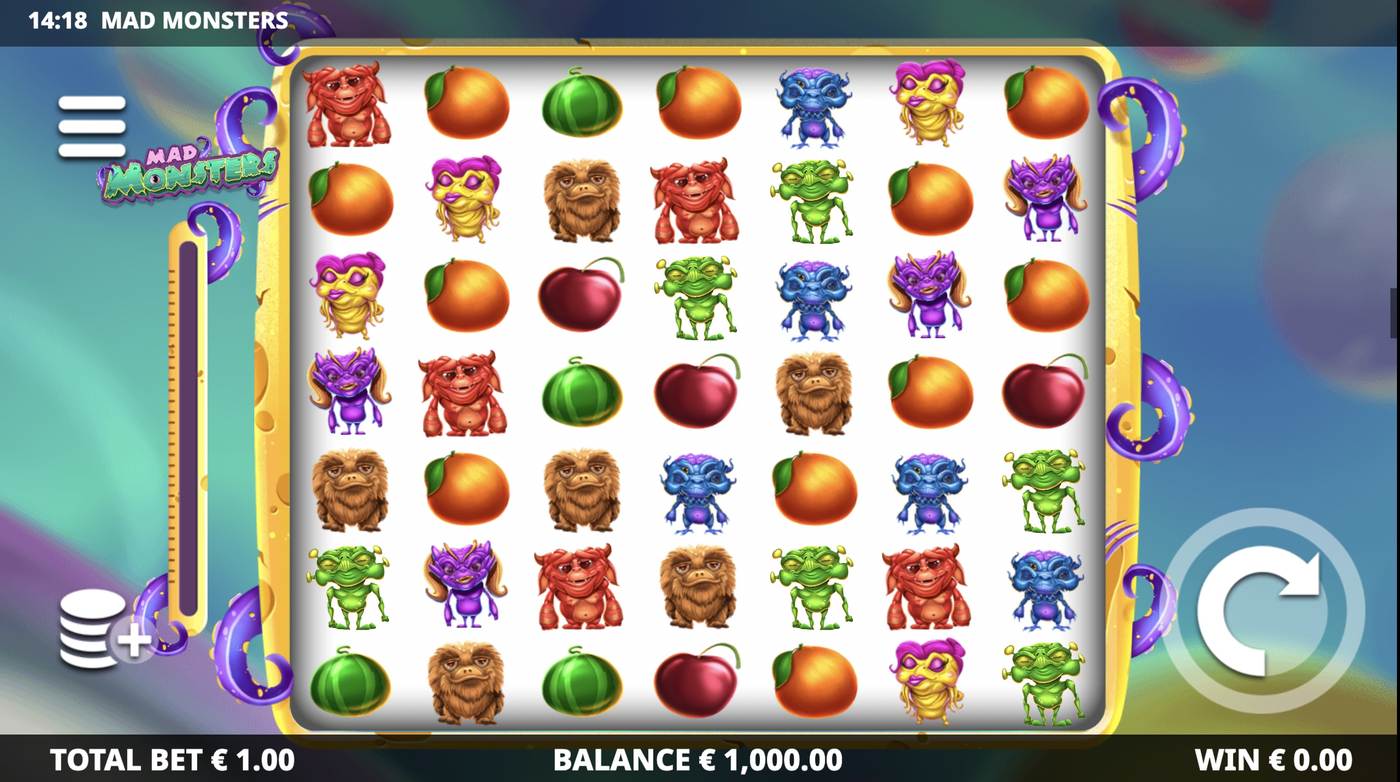 Mad Monsters: image of main menu