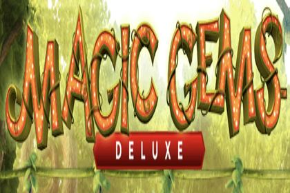 Magic Gems Deluxe Online Slot Logo