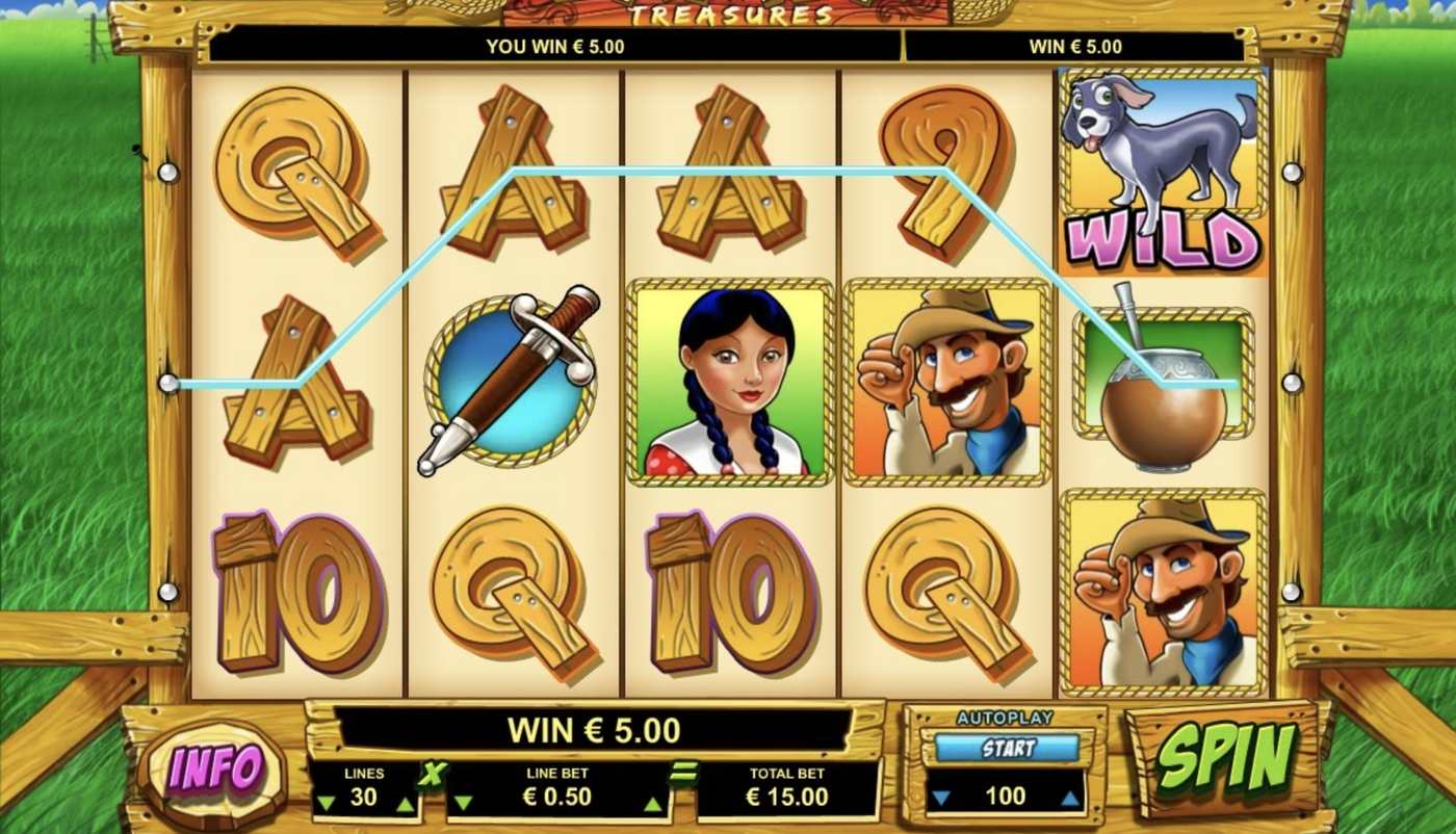 Pampa Treasures: image of winning