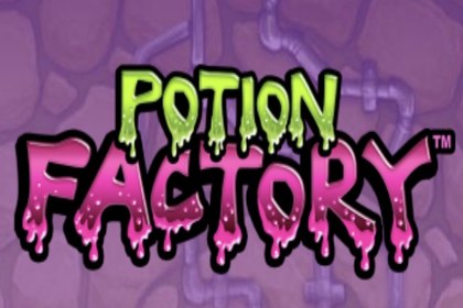 Potion Factory Online Slot Logo