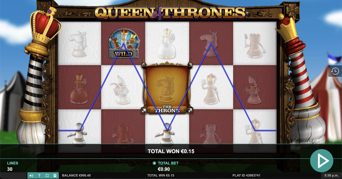 Queen of Thrones: image of winning