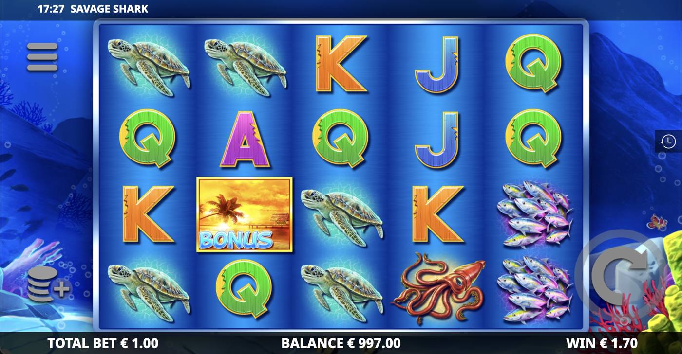 Savage Shark: image of winning