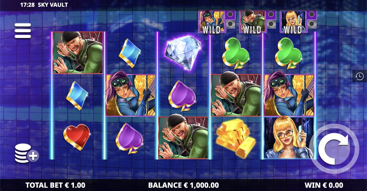 Sky Vault: image of main menu