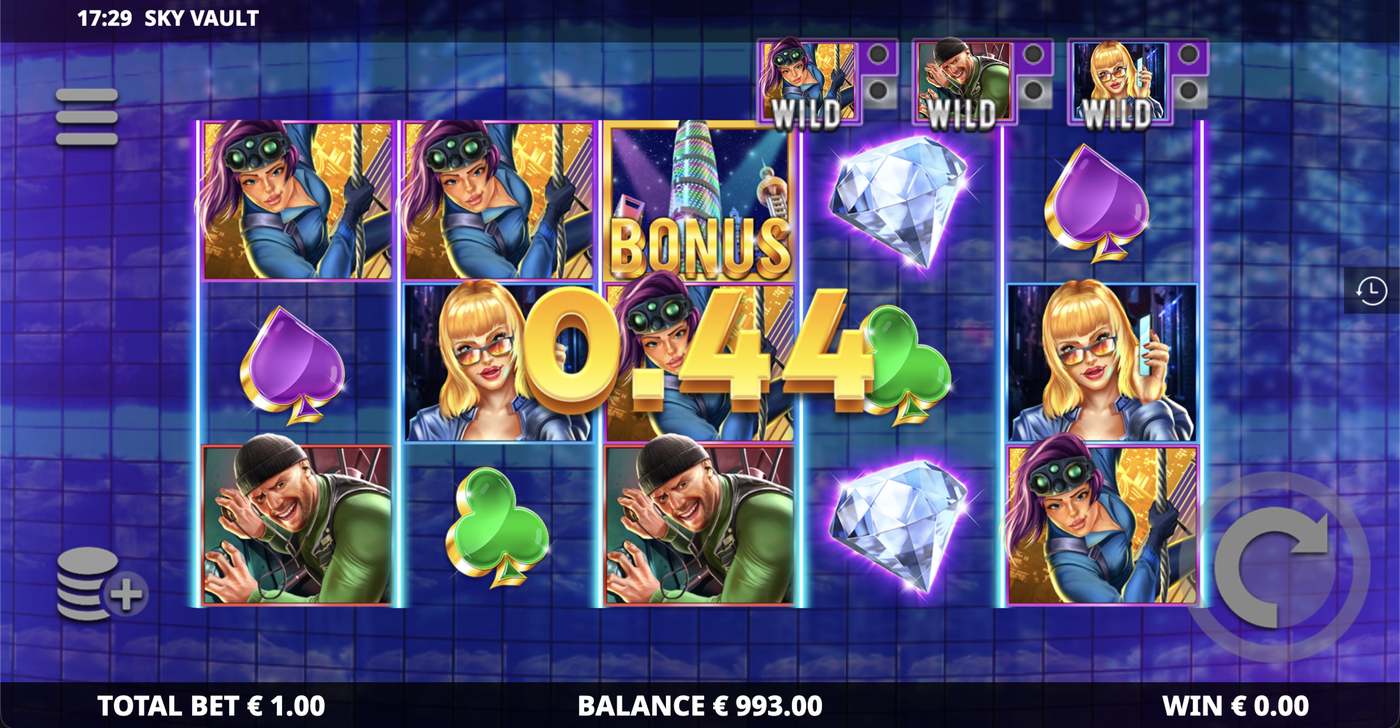 Sky Vault: image of winning