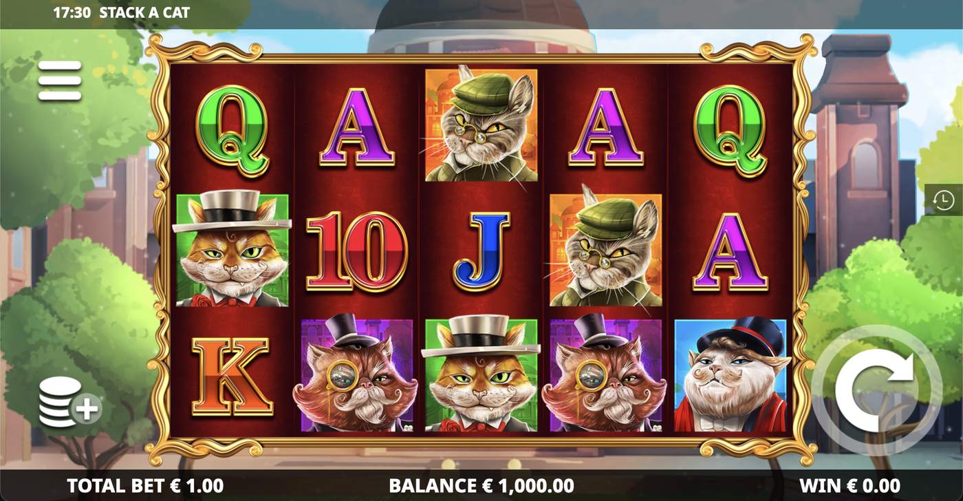 Stack A Cat: image of main menu