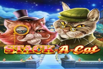 Stack A Cat Online Slot Logo