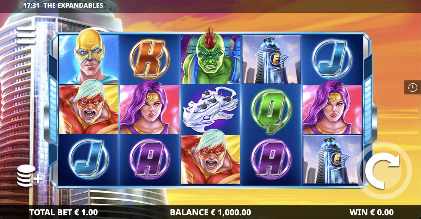 The Expandables: image of main menu