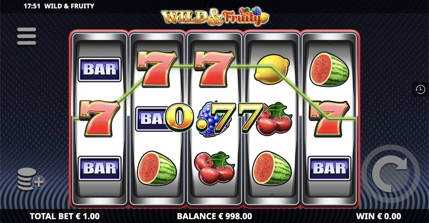 Wild and Fruity: image of winning