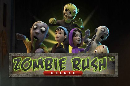 Zombie Rush Online Slot Logo