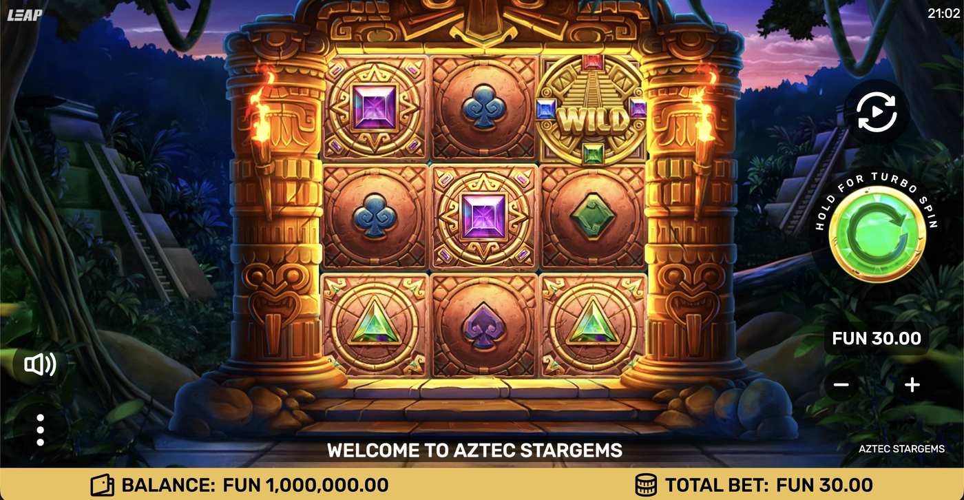 Aztec Stargems: image of main menu