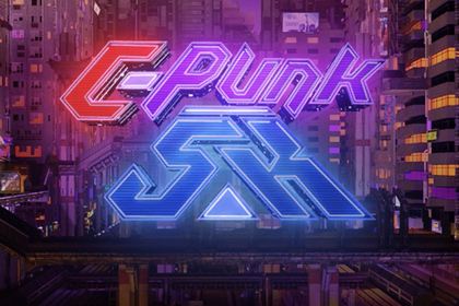 C-Punk 5K Online Slot Logo