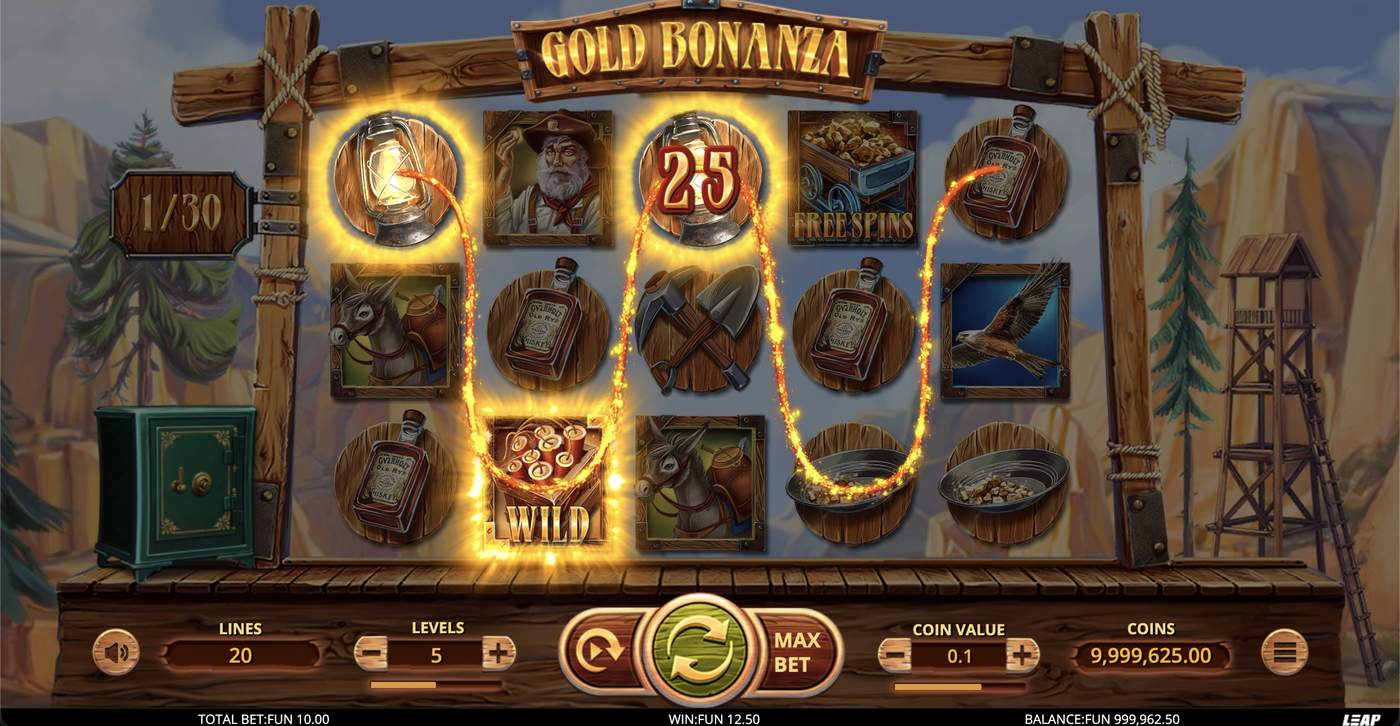 Gold Bonanza: image of winning