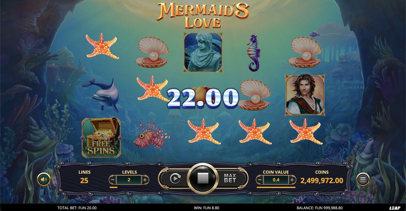 Mermaid’s Love: image of winning
