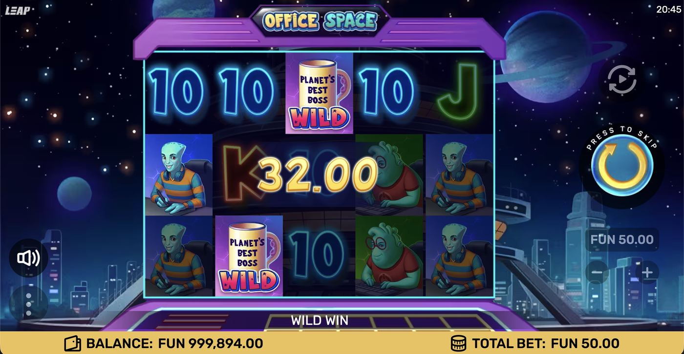 Office Space: image of winning