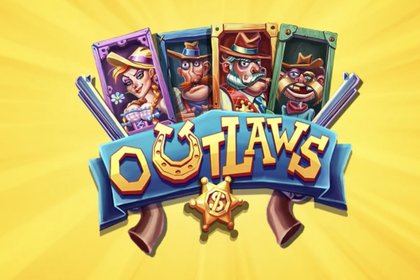 Outlaws Online Slot Logo