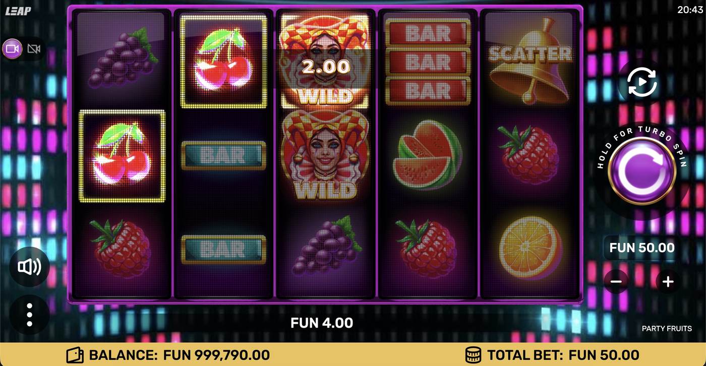 Party Fruits: image of winning