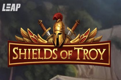 Shields of Troy Online Slot Logo