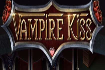 Vampire Kiss Online Slot Logo