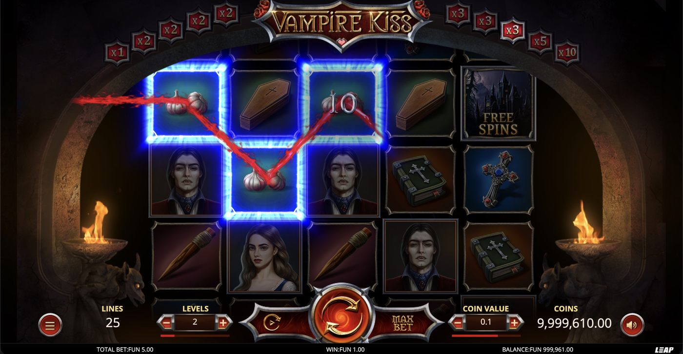 Vampire Kiss: image of winning