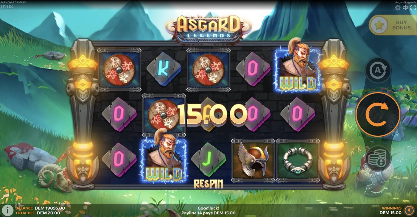 Asgard Legends: image of winning