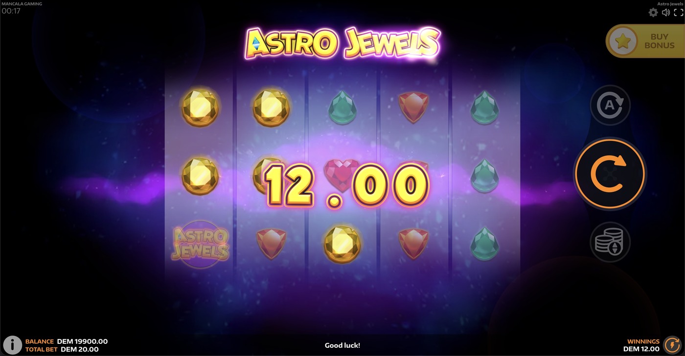 Astro Jewels: image of winning