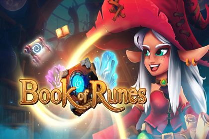 Book of Runes Online Slot Logo