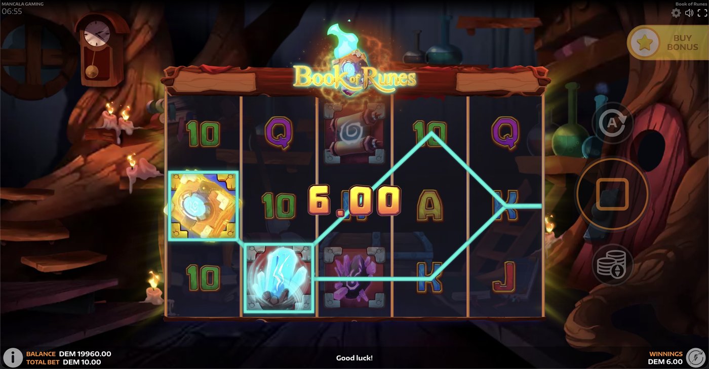 Book of Runes: image of winning