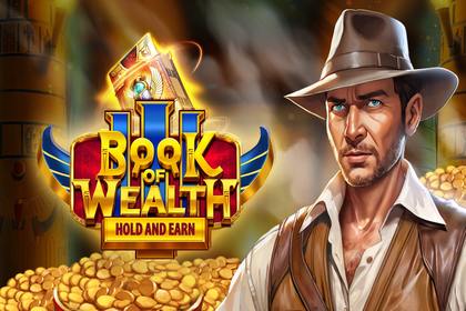 Book of Wealth III Online Slot Logo