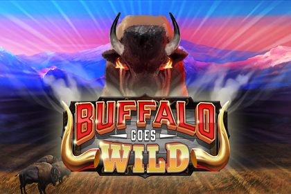 Buffalo Goes Wild Online Slot Logo