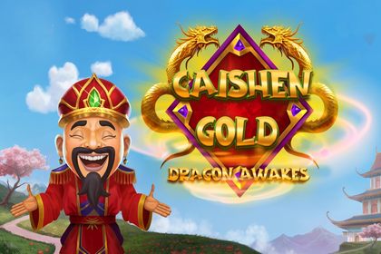 Caishen Gold: Dragon Awakes Online Slot Logo