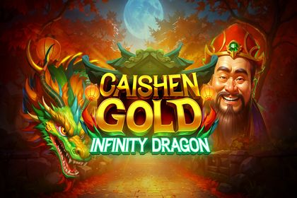Caishen Gold: Infinity Dragon Online Slot Logo