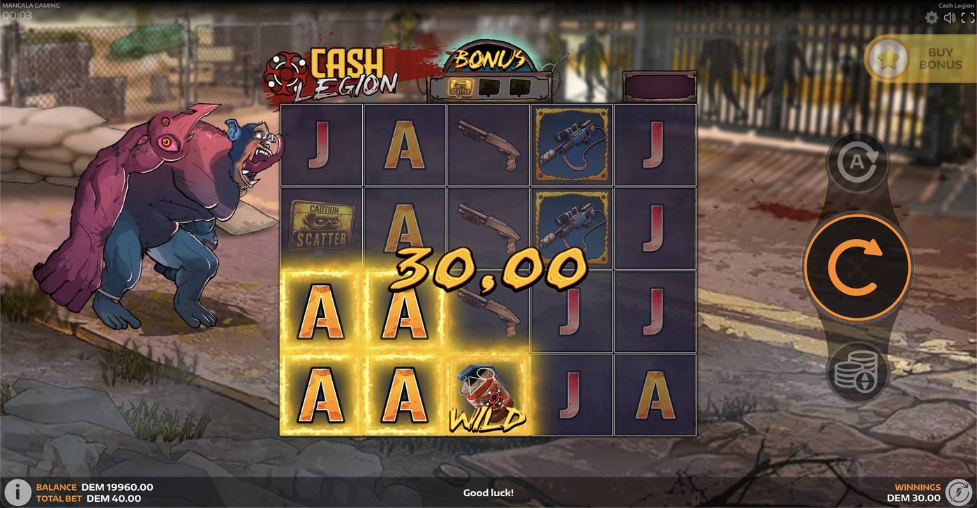 Cash Legion: image of winning