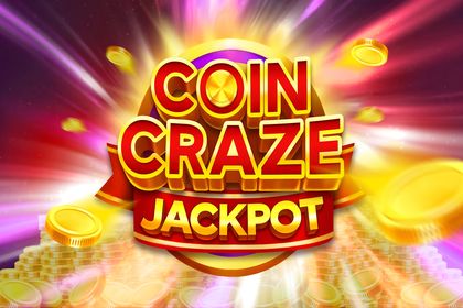 Coin Craze Jackpot Online Slot Logo