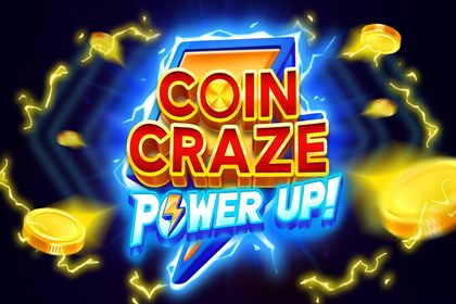 Coin Craze PowerUp Online Slot Logo