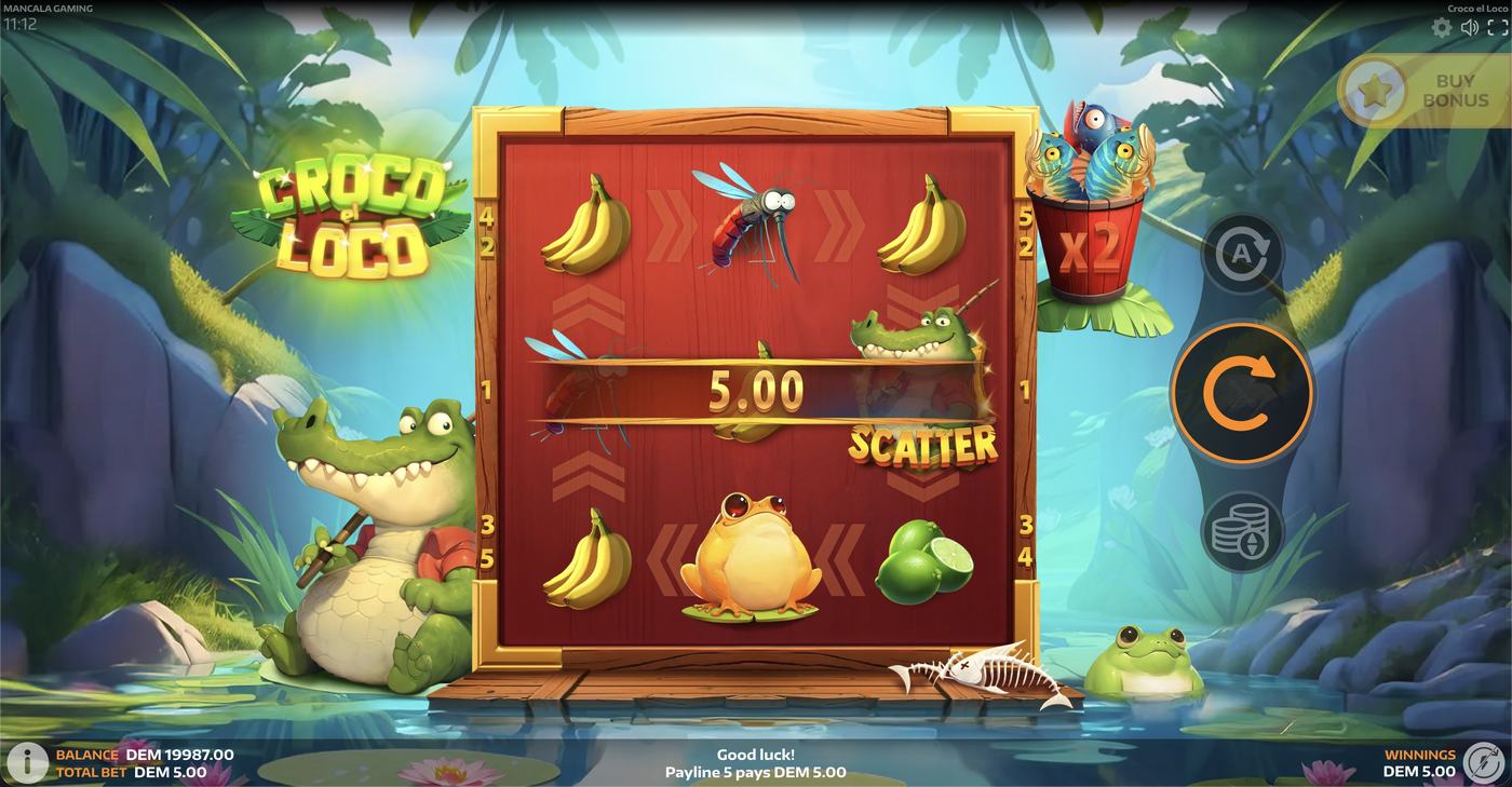 Croco el Loco: image of winning