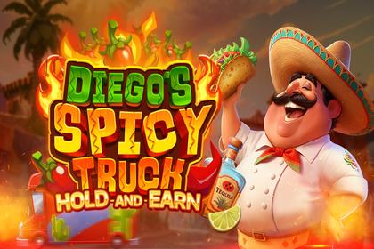 Diego's Spicy Truck Online Slot Logo