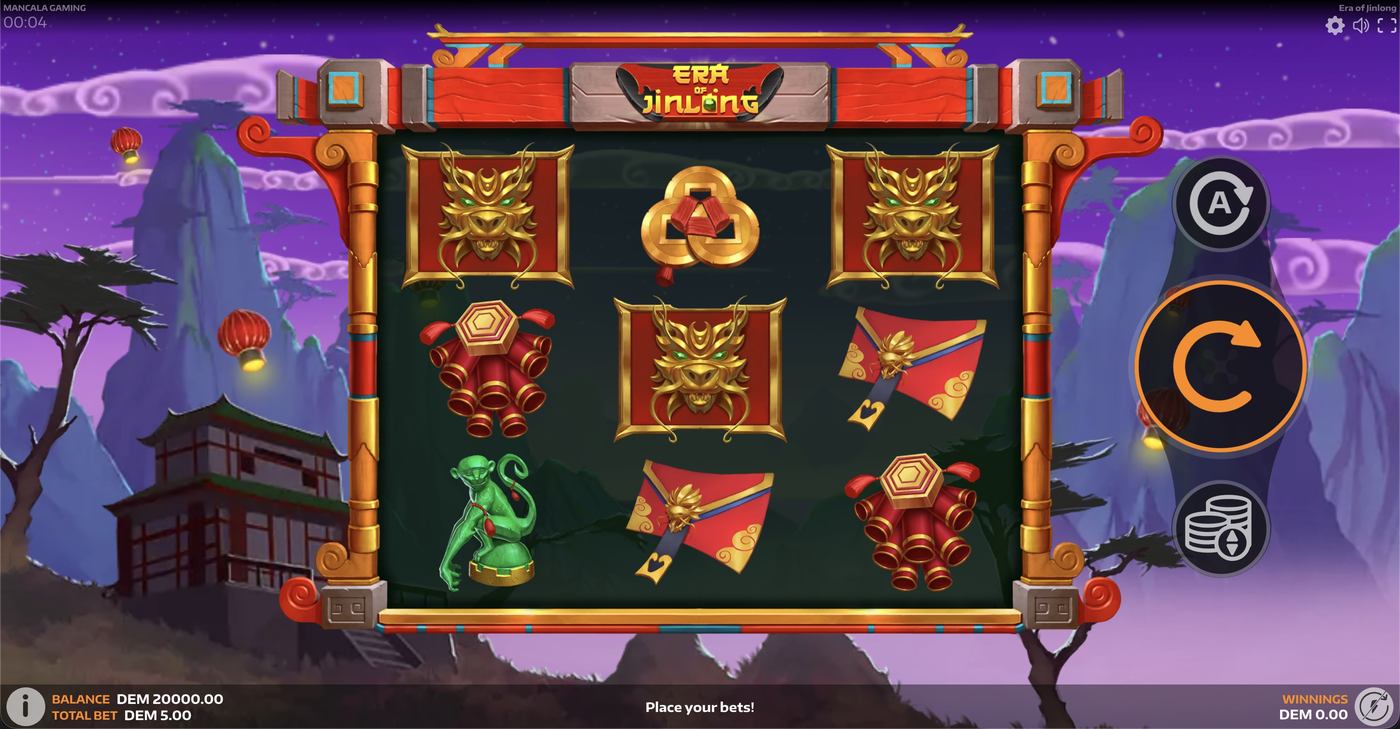 Era of Jinlong: image of main menu