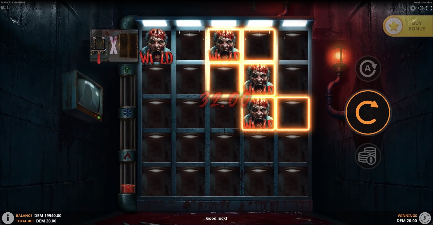 Freak Machine: image of winning