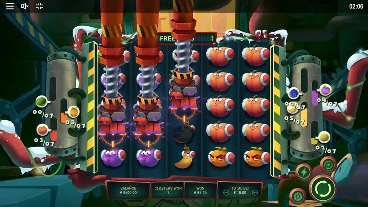 Fruit Factory: image of main menu
