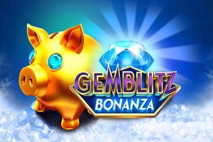 GemBlitz Bonanza Online Slot Logo