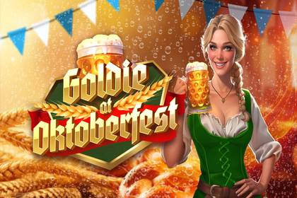 Goldie at Oktoberfest Online Slot Logo