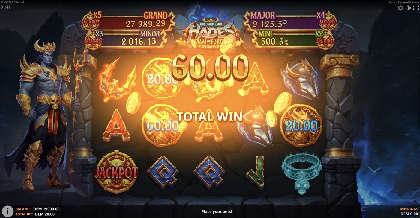 Hades: Realm of Fortune: image of winning