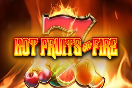 Hot Fruits on Fire Online Slot Logo