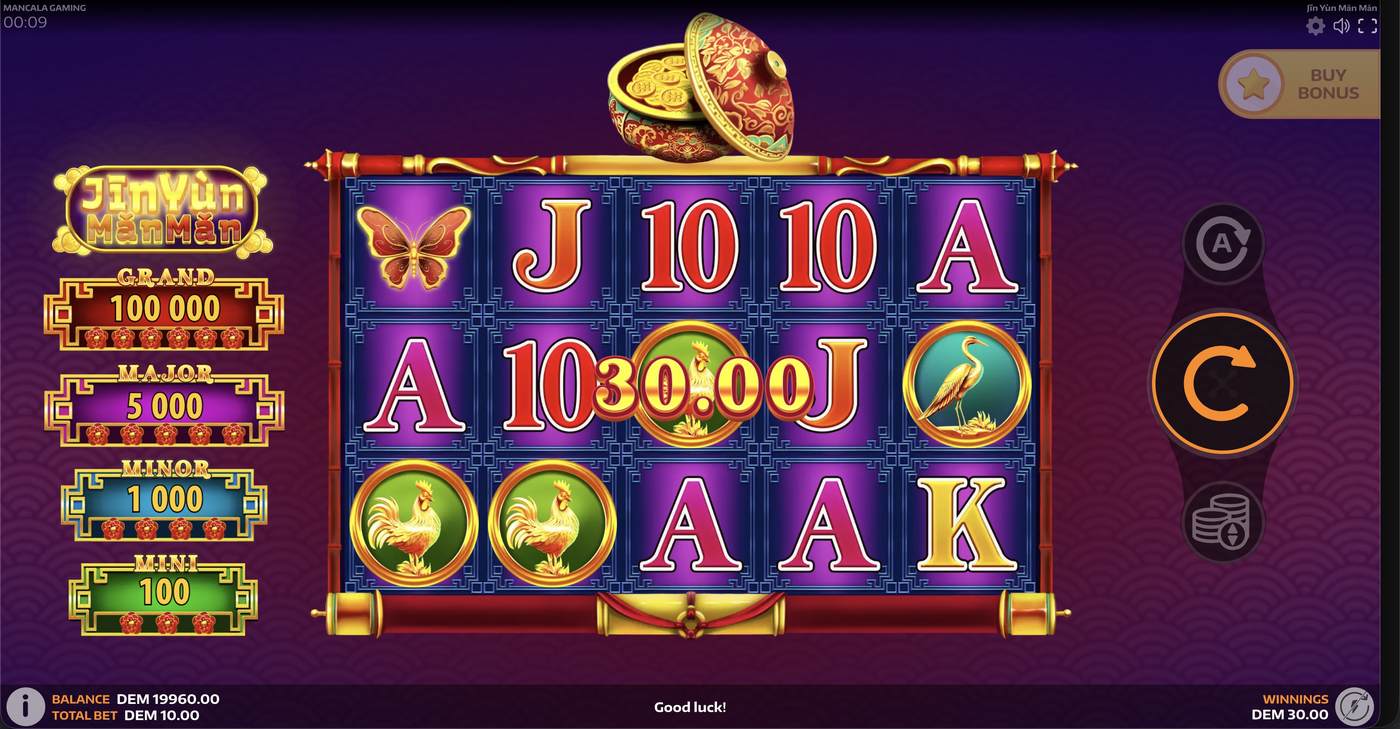 Jin Yun Man Man: image of winning