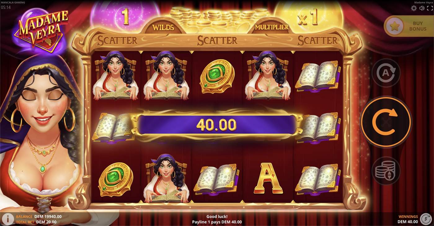 Madame Veyra: image of winning