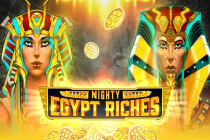 Mighty Egypt Riches Online Slot Logo