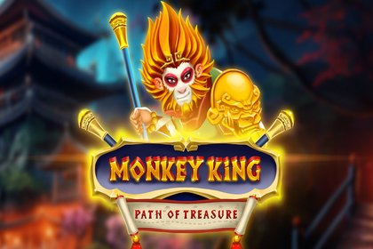 Monkey King: Path of Treasure Online Slot Logo