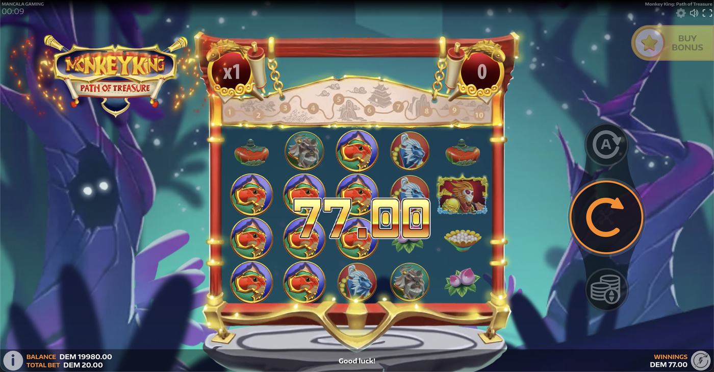 Monkey King: Path of Treasure: image of winning