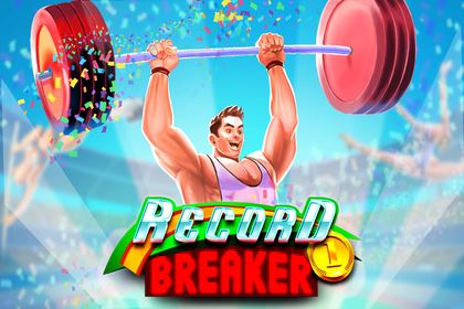 Record Breaker Online Slot Logo